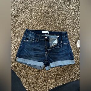 KanCan Dark Blue Jean Shorts